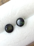 Green Tourmaline Matched Pair .55 ct