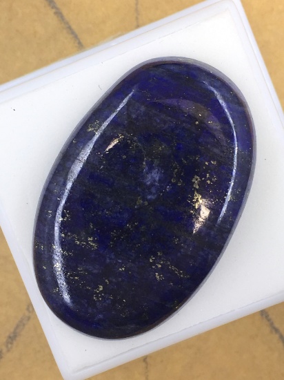 Blue Lapis Oval 81.28 ct