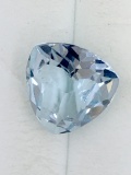 Sky Blue Topaz Trillion Cut 4.44 ct