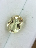 Oval Lemon Citrine 1.32 ct