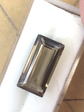 Emerald Cut Smokey Quartz 10.94 ct