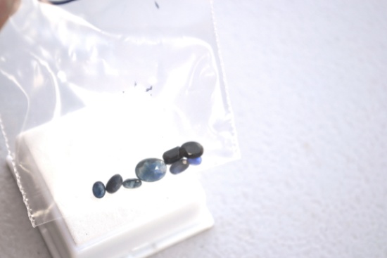 3.51 Carat Parcel of Midnight Blue Sapphires