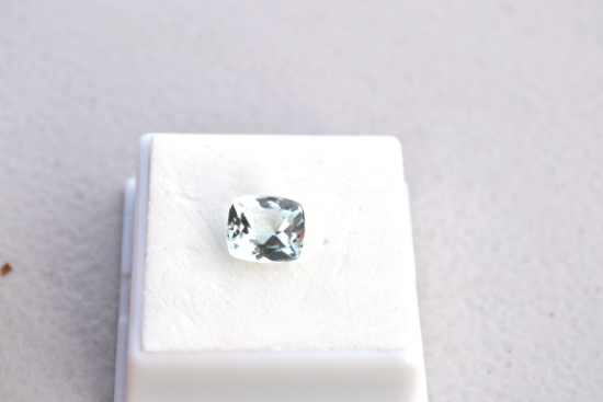 3.10 Carat Nice Cushion Cut Aquamarine