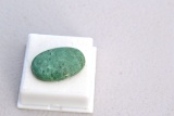 22.54 Carat Moss Agate Cabochon