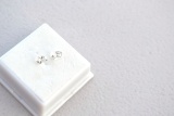1.15 Carat Matched Pair of White Topaz