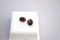 4.05 Carat Matched Pair of Rich Red Garnets