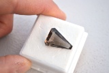 7.57 Carat Fancy Cut Smoky Quartz