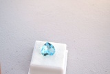 10.15 Carat Top Quality Heart Shaped Blue Topaz