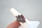 Beautiful Rhodolite Garnet Ring in Sterling Silver -- 7.54 Grams