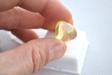 21.77 Carat Very Fine Pear Cabochon Lemon Citrine