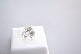 11.25 Carat Trillion Millennium Cut White Topaz