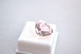 24.90 Carat Huge and Beautiful Heart Shaped Kunzite