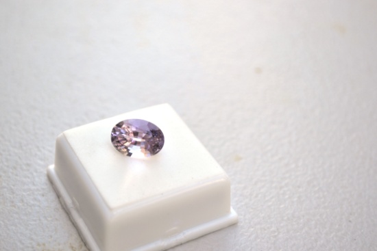 5.78 Carat Fantastic Oval Cut Amethyst