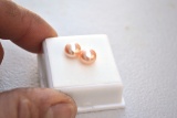6.24 Carat Matched Pair of Fine Pearls