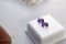 2.24 Carat Matched Pair of Fine Amethysts