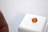 1.80 Carat Oval Cut Fine Orange Garnet