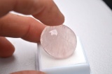 42.46 Carat Nice Rose Quartz Cabochon