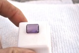 7.13 Carat Octagon Cut Amethyst