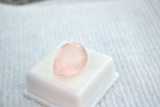 27.75 Carat Top Jewelry Grade Pear Cut Rose Quartz