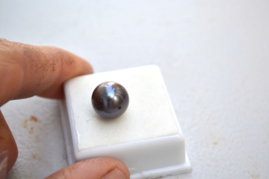 11.58 Carat Fine Black Pearl