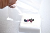 1.96 Carats of Ruby and Sapphire