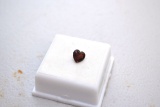 1.63 Carat Great Heart Shaped Garnet
