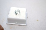 3.87 Carat Cushion Cut Aquamarine