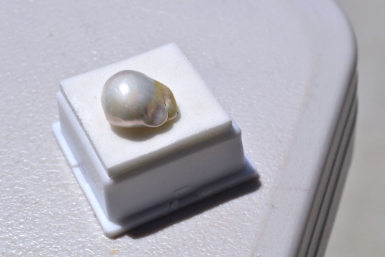 18.89 Carat Huge Freeform Baroque Pearl