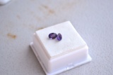 1.56 Carat Matched Pair of Richly Colored Amethysts