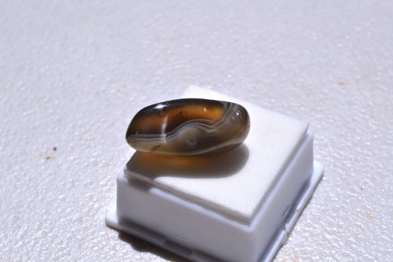 31.59 Carat Fine Botswana Banded Agate