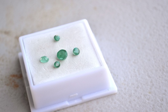1.20 Carat Parcel of Emeralds