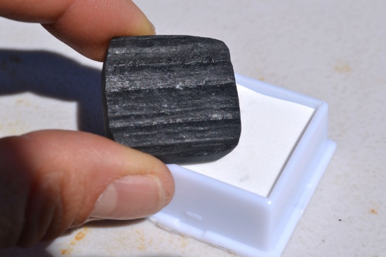 67.14 Carat Semi Polished Black Tourmaline