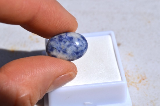 8.15 Carat Spotted Lapis Lazuli