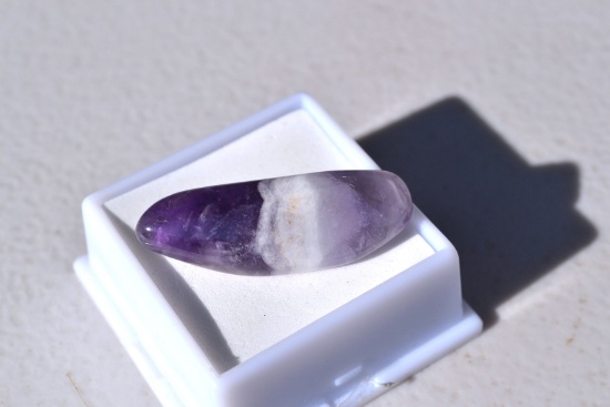 31.82 Carat Amethyst Crystal Tip