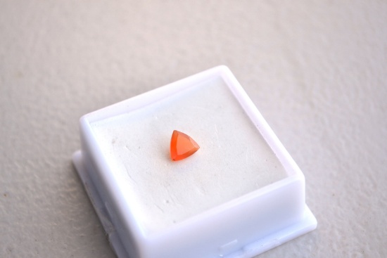 0.58 Carat Trillion Cut Carnelian