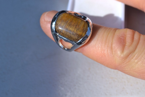 Tiger Eye Ring