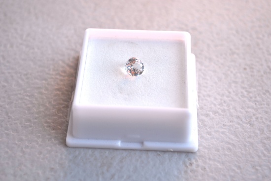 1.03 Carat Round Cut White Topaz