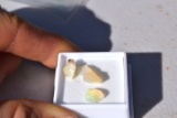 4.40 Carat Trio of Polished Opal Chunks