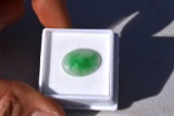 8.79 Carat Jadeite Cabochon