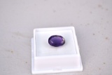 5.76 Carat Oval Cut Amethyst