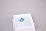 1.80 Carat Pear Cut London Blue Topaz