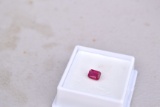 1.15 Carat Octagon Cut Ruby