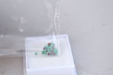 1.06 Carat Mixed Parcel of Ruby and Emerald