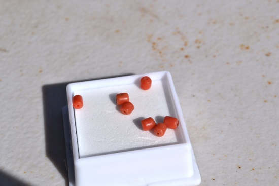 3.20 Carat Parcel of Antique Coral Beads