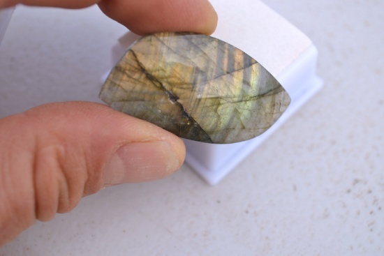 44.55 Carat Beautiful Labradorite Cabochon