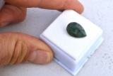4.50 Carat Octagon Pear Emerald