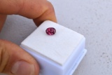 1.30 Carat Very Fine Rhodolite Garnet