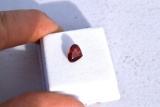 2.38 Carat Heart Cut Spessartite Garnet