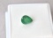 1.65 Carat Pear Cut Emerald