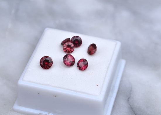 4.59 Carat Parcel of Rhodolite Garnets with COA -- $125-$145 Estimated Value